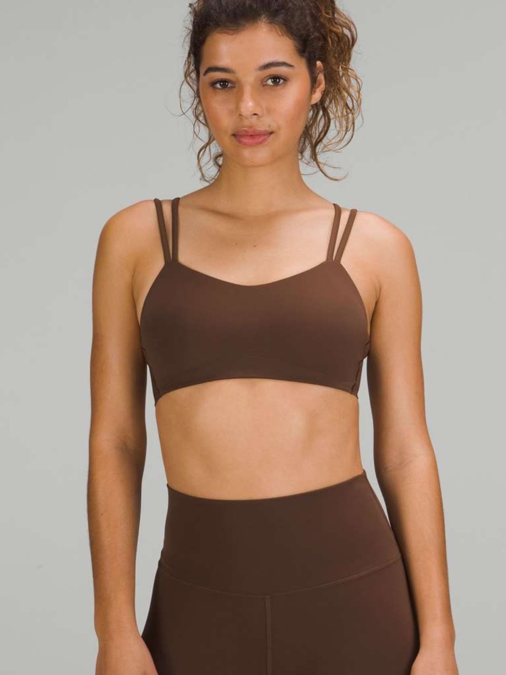 Lululemon java align leggings 25inch (sz 2) & like a cloud bra (sz 4) set - Picture 9 of 11